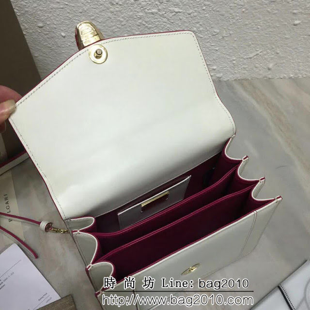 BVLGARI寶格麗 專櫃新款 原單品質 蛇頭扣環 手提單肩斜挎包 可拆卸肩帶 38329 FYD1289